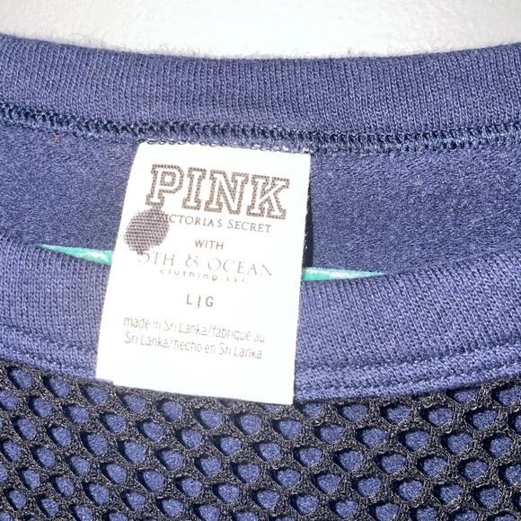 EUC Victoria's Secret PINK Collegiate Collection Villanova Sweatshirt Size Large - Picture 2 of 5